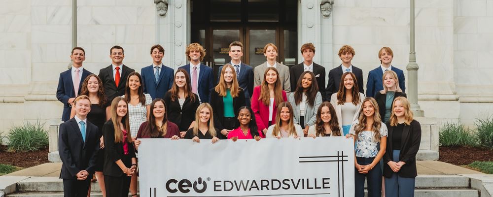 Edwardsville CEO Class of 2024 Students